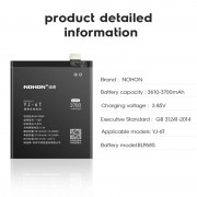 NOHON Battery For OnePlus 6 7 8 Pro 6T 5T 1+5 1+5T A5001 A5010 BLP637 BLP657 BLP759 BLP761 BLP685 BLP699 Replacement Batteries