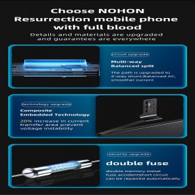 Nohon Battery for Samsung Galaxy SAM-S20 Ultra 4855-5000mAh Gifts tools and data cables-Lithium polymer batteries