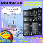 NOHON Battery For OnePlus 9RT10R 7T 7TPro 9Pro 10Pro BLP861 BLP925 BLP745 BLP743 BLP827 BLP899  Replacement Batteries Free Tool